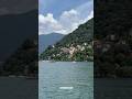 Lake Como! Lago di Como! Lario! A month ago! Como, Lombardy, Italy #Shorts