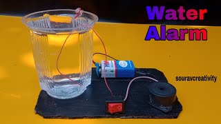 How To Make Water Alarm, New Science Project 2020-2021