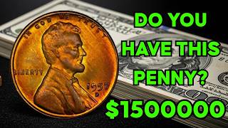 This 1957-D Wheat Penny Could Be Worth $15000,000+