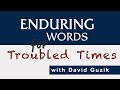 Enduring Words for Troubled Times - OUR CHAMPION - 1 Samuel 17:50-53