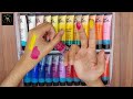 Mont marte 48 acrylic color unboxing  | color swatches | my new acrylic paint set unboxing.