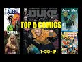 Top 5 Most Anticipated Comic Books | 1-30-24