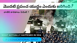 మొదటి ప్రపంచ యుద్ధం ఎందుకు జరిగింది ?THE FIRST WORLD WAR#TELUGUFUNFACTS#TELUGUFACTS#FACTS