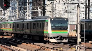 【もはや通過⁉️】東海道線 横浜駅高速入線！すごいスピードで入線して行きました。