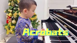 4 Years Old Dandan plays Acrobats4岁丹丹演奏《Acrobats》