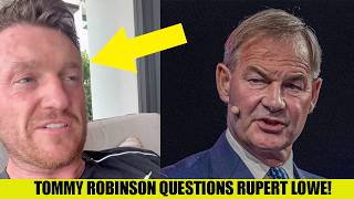 Tommy Robinson Questions Restore Britain & Rupert Lowe Over Policy!