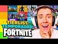 🔴🏆 ORDENÉ TODAS LAS TEMPORADAS DE FORTNITE *ME TIRÉ FACTOS* 🔴🏆