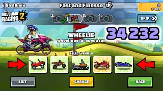 Hill Climb Racing 2 - 34232 points in FAST AND FINESSE Team Event