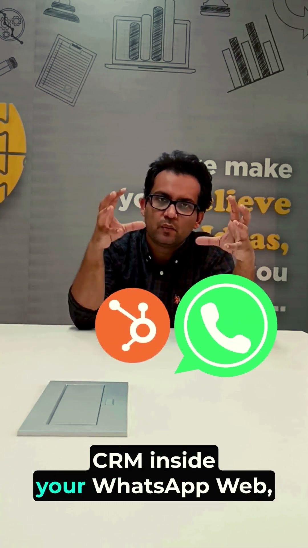 Integrate Your WhatsApp with Hubspot CRM using Eazybe Backup your WhatsApp chats on Hubapot CRM