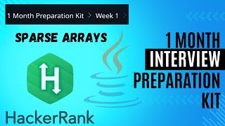 Spares Array Hackerrank Solution In Java | Week 1| Interview Kit | Problem Solving(Basic)