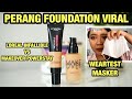 PERANG FOUNDATION LOREAL INFALLIBE 24H MATTE COVER VS MAKEOVER POWERSTAY LIQUID FOUNDATION