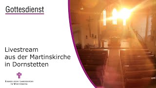 GOTTESDIENST, am Sonntag,  12. Januar 2025 um 10:15 Uhr in der Martinskirche