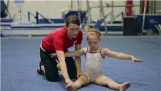Intro to Gymnastics : Straddle Stretching for Gymnastics Warm-Ups