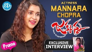 #Jakkanna Movie || Actress Mannara Chopra Interview - Promo || Talking Movies with iDream