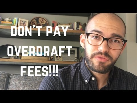 overdraft fees- DON'T PAY THEM! overdraft fees- DON'T PAY THEM!