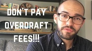 overdraft fees- DON'T PAY THEM!