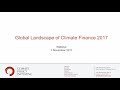 CPI Webinar: Global Landscape of Climate Finance 2017