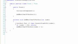 Recursive Functions (C# .NET)