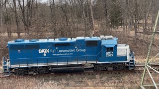 GATX GP38-2 On The Move