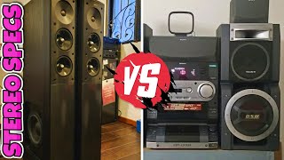 SONY LBT LX9 VS JAMO S 606 | SOUND TEST COMPARISON | BASS FIGHT