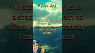 Handy Tip Water Leak Detection System