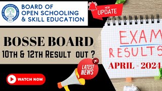 BOSSE Board Class 10th & 12th Results are Out ?🔥| How to Check BOSSE Result Online ?