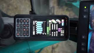 2017 Kobelco SK140SR LC-5 Excavator with Oilquick, rotor tilt ++