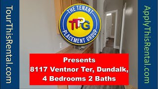 117 Ventnor Ter, 21222 Another Great 4 bedroom Rental Presented By #TheTenantPlacementGroup.com