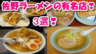 【佐野ラーメンの有名店】人気の３店！①青竹手打ちラーメン大和②らーめん大金③万里