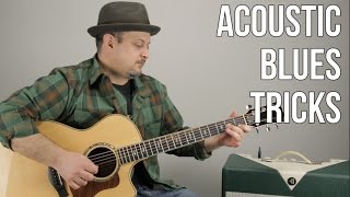 Acoustic Blues Chord Progression and Licks - Acoustic Blues Guitar Lesson