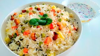 ടേസ്റ്റി വെജിറ്റബിൾ പുലാവ് // Vegetable pulao