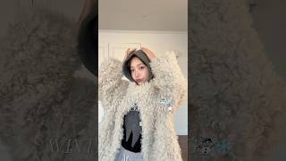 겨울 필수! 퍼자켓 #Pinterest 감성으로 코디🤍 #겨울룩북 #furjacket