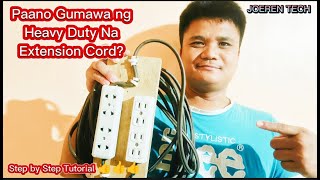 PAANO GUMAWA NG HEAVY DUTY  NA EXTENSION CORD? #stepbystep, #tutorialvideos, #howtorepair