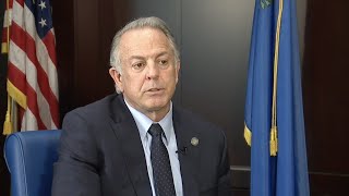 Gov. Lombardo is defending himself after vetoing housing legislation