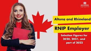 Altona and Rhineland RNIP Employer Selection Figures for 2020, 2021, and part of 2022