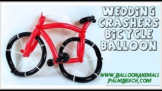 How To Make The Bicycle Balloon From The Movie Wedding Crashers - Balloon Animals Palm Beach