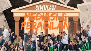 Simulasi mediasi dan pengadilan || Cerai talak || Kasus KDRT