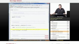 PHP with MySQL - Magic Methods