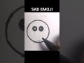 drawing sad emoji simple howtodraw drawing simpledrawing emoji