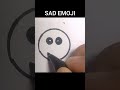 drawing sad emoji simple howtodraw drawing simpledrawing emoji