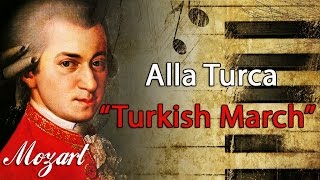 Mozart - Alla Turca Turkish March 1 Hour Classical Music For Studying And Concentration Piano