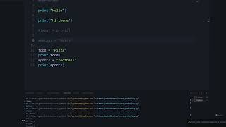 Python variables part 1