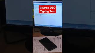 Beltron DEO Typing Test #beltron #typingspeedtest #typingtest #deo #data_entry_operator_2024 #data