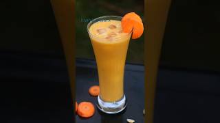 Easy Carrot MilkShake #shorts #juice #viralvideo