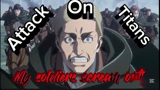 “Erwin’s Speech That Gave Goosebumps! 🤯🔥|AOT Motivation”