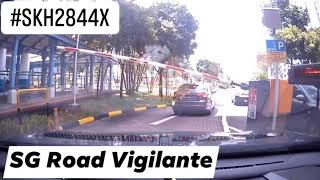 8aug2020 Jurong West Ave 3 traffic light junction vw jetta #SKH2844X beating red light