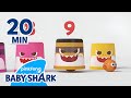 Learn Numbers and Colors with Baby Shark | +Compilation | Toy Car Songs | Baby Shark Official