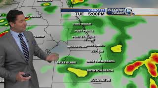 Tuesday midmorning forecast