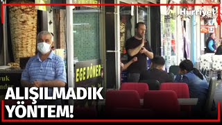 Rakip İki Dönerci Bu Yöntem ile Müşterilerin İlgisini Çekiyor!