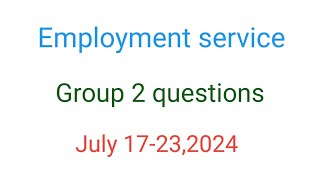 July 17-23,2024 - group 2 questions - employment service #group4#tnpscgroup1 #tnpscexam #tnpscgroup4